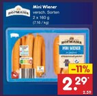 Aktuelle Wiener Würstchen Angebote bei Netto Marken-Discount in Nürnberg Aktuelles Mini Wiener Angebot bei Netto Marken-Discount in Nürnberg ab 2,29 €