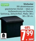 Sitzhocker im Angebot bei Marktkauf in Buchholz Sitzhocker Angebote von KESPER bei Marktkauf Buchholz für 7,99 €