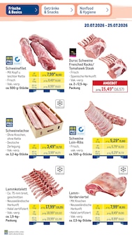 Grillfleisch im aktuellen METRO Prospekt (Moers) Grillfleisch im METRO Prospekt "Wochenangebote Getränke&Snacks" mit 51 Seiten (Moers)