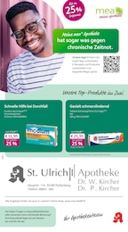 mea - meine apotheke Prospekt für Peißenberg mit 4 Seiten mea - meine apotheke Prospekt für Peißenberg: "Unsere Juni-Angebote", 4 Seiten, 01.06.2026 - 30.06.2026