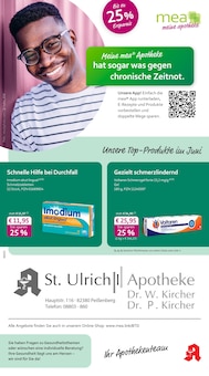 mea - meine apotheke Prospekt Unsere Juni-Angebote mit 4 Seiten