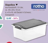 Stapelbox im Angebot bei V-Markt in Memmingen Stapelbox Angebote von rotho bei V-Markt Memmingen für 5,05 €