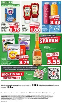 Weinbrand im Kaufland Prospekt "Aktuelle Angebote" mit 52 Seiten (Bielefeld)