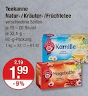 Kamille im V-Markt Prospekt Kamille von Teekanne im aktuellen V-Markt Prospekt für 1,99 €