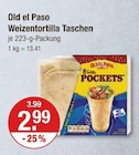 Weizentortilla Taschen von Old el Paso im aktuellen V-Markt Prospekt