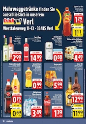 Bier im EDEKA Prospekt in Verl Aktueller EDEKA Prospekt mit Bier, "Aktuelle Angebote", Seite 18