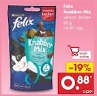 Knabber-Mix im Angebot bei Netto Marken-Discount in Löhne Knabber-Mix Angebote von Felix bei Netto Marken-Discount Löhne für 0,88 €