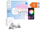 Hue Essential Starter Kit: Bridge + 3 GU10 smarte Lampen RGB Starterset Angebote von PHILIPS bei MediaMarkt Saturn Pforzheim für 77,99 €