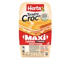 Tendre croc' Maxi - HERTA en promo à 3,45 € chez Carrefour Tendre croc' Maxi - HERTA dans le catalogue Carrefour