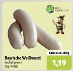 Aktuelle Weißwurst Angebote bei aktiv & irma in Oldenburg Aktuelles Bayrische Weißwurst Angebot bei aktiv & irma in Oldenburg ab 1,19 €