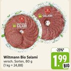 EDEKA - Bio Salami Angebot im Prospekt Bio Salami bei EDEKA im Prospekt "" für 1,99 €