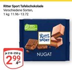 Aktuelle Ritter Sport Angebote bei GLOBUS in Duisburg Aktuelles Tafelschokolade Nugat Angebot bei GLOBUS in Duisburg ab 2,99 €