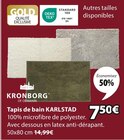 Promo Tapis de bain KARLSTAD à 7,50 € dans le catalogue Jysk à Wittenheim