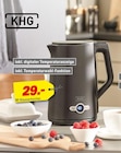 Wasserkocher „WK-1717 DMSE“ von KHG im aktuellen Höffner Prospekt für 29,00 €