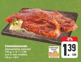 Schweinekammsteaks Angebote bei EDEKA Aalen für 1,39 €