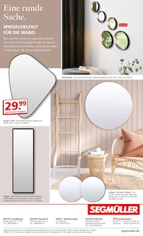Badmöbel im aktuellen Segmüller Prospekt (München) Badmöbel im Segmüller Prospekt "GARDEROBEN & SPIEGEL SPEZIAL" mit 20 Seiten (München)