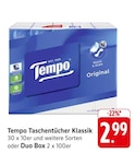 Aktuelles Taschentücher Klassik Angebot bei E center in Ulm ab 2,99 €
