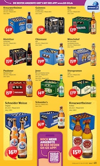 Bier im aktuellen Getränke Hoffmann Prospekt (Erkelenz) Bier im Getränke Hoffmann Prospekt "Aktuelle Angebote" mit 12 Seiten (Erkelenz)