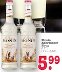 Rohrzucker Sirup Angebote von Monin bei E center Rastatt für 5,99 €
