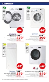 Lave-Linge Angebote im Prospekt "LES PRIX BAS de la maison" von Hyper U Lave-Linge Angebote im Prospekt "LES PRIX BAS de la maison" von Hyper U auf Seite 24