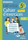 Cahier Grevisse 5e (2026) - Magnard en promo chez Fnac Cahier Grevisse 5e (2026) - Magnard dans le catalogue Fnac