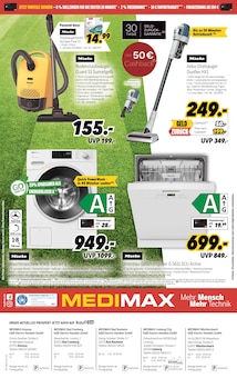 Waschmaschine im aktuellen MEDIMAX Prospekt (Maintal) Waschmaschine im MEDIMAX Prospekt "TEAM SOMMERMÄRCHEN: GEMEINSAM ERLEBEN" mit 8 Seiten (Maintal)