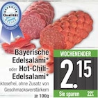 Bayerische Edelsalami oder Hot-Chili-Edelsalami im EDEKA Prospekt Bayerische Edelsalami oder Hot-Chili-Edelsalami im aktuellen EDEKA Prospekt für 2,15 €