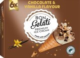 6 cônes chocolat & vanille à 1,69 € dans le catalogue Lidl