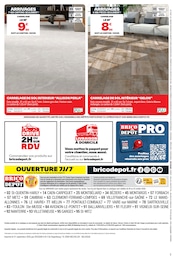 Prix et réduction Carrelage Intérieur dans le prospectus Brico Dépôt en cours Offre Carrelage Intérieur dans le catalogue Brico Dépôt du moment à la page 16