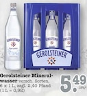 Mineralwasser Angebote von Gerolsteiner bei E center Rastatt für 5,49 €