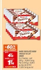 Barre chocolatée Bueno chocolat au lait - Kinder en promo chez Netto Limoges à 1,74 €