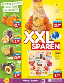 Bananen im Netto Marken-Discount Prospekt "Aktuelle Angebote" mit 54 Seiten (Hamburg)