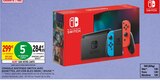 Console nintendo switch avec manettes joy-con bleu néon / rouge - NINTENDO en promo chez Intermarché Montpellier à 284,05 €