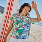 La Halle Sainte-Eulalie - Promo T-shirt manches courtes coton Stitch multicolore femme Promo T-shirt manches courtes coton Stitch multicolore femme à 12,99 € dans le catalogue La Halle à Sainte-Eulalie