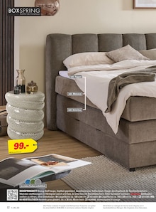 Boxspringbett im Höffner Prospekt "ROTE PREISE!" mit 28 Seiten (Dresden)