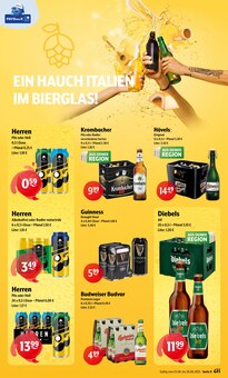Krombacher im aktuellen Getränke Hoffmann Prospekt (Monheim (Rhein)) Krombacher im Getränke Hoffmann Prospekt "Aktuelle Angebote" mit 9 Seiten (Monheim (Rhein))