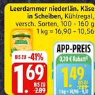 niederlän. Käse in Scheiben bei EDEKA im Prospekt "" für 1,49 €