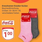 Aktuelle Coca Cola Angebote bei GLOBUS in Herne Aktuelles Erwachsenen-Sneaker-Socken Angebot bei GLOBUS in Herne ab 1,00 €