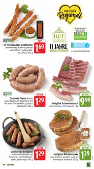 Wurst im EDEKA Prospekt "Aktuelle Angebote" mit 60 Seiten (Karlsruhe)