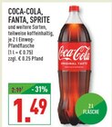 Coca-Cola, Fanta oder Sprite im Angebot bei Marktkauf in Leopoldshöhe Coca-Cola, Fanta oder Sprite Angebote bei Marktkauf Leopoldshöhe für 1,49 €