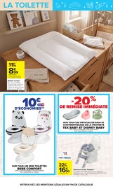 Promos WC dans le catalogue "Les Babydays" de Carrefour WC en promo dans le catalogue Carrefour à la page 35