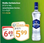 Aktuelle Vodka Angebote bei GLOBUS in Krefeld Aktuelles Wodka Gorbatschow Angebot bei GLOBUS in Krefeld ab 5,99 €