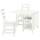 Tisch und 2 Stühle Klapptisch weiß/weiß von NÄSINGE / NORDVIKEN im aktuellen IKEA Prospekt für 368,98 €