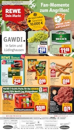 Supermarkt Prospekt von REWE Lüdinghausen REWE Prospekt: "Dein Markt", 32 Seiten, 08.06.2026 - 13.06.2026
