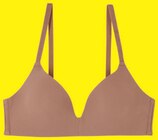 Soutien-gorge triangle paddé sans armatures - U Collection en promo chez U Express Saint-Étienne à 7,45 €
