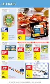 Promos Saumon Fumé dans le catalogue "Carrefour" de Carrefour Saumon Fumé en promo dans le catalogue Carrefour à la page 28