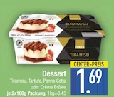 Tiramisu von  im aktuellen EDEKA Prospekt für 1,69 €