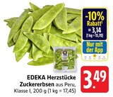EDEKA - Zuckererbsen Angebot im Prospekt Zuckererbsen bei EDEKA im Prospekt "" für 3,14 €