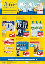 Netto Marken-Discount Prospekt "DER ORT, AN DEM DU IMMER AUSGEZEICHNETE PREISE FINDEST." für Bad Füssing, 2 Seiten, 04.05.2026 - 09.05.2026