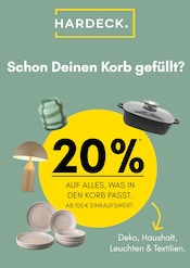 Kerzen im HARDECK Prospekt in Recklinghausen Aktueller HARDECK Prospekt mit Kerzen, "Schon Deinen Korb gefüllt?", Seite 1